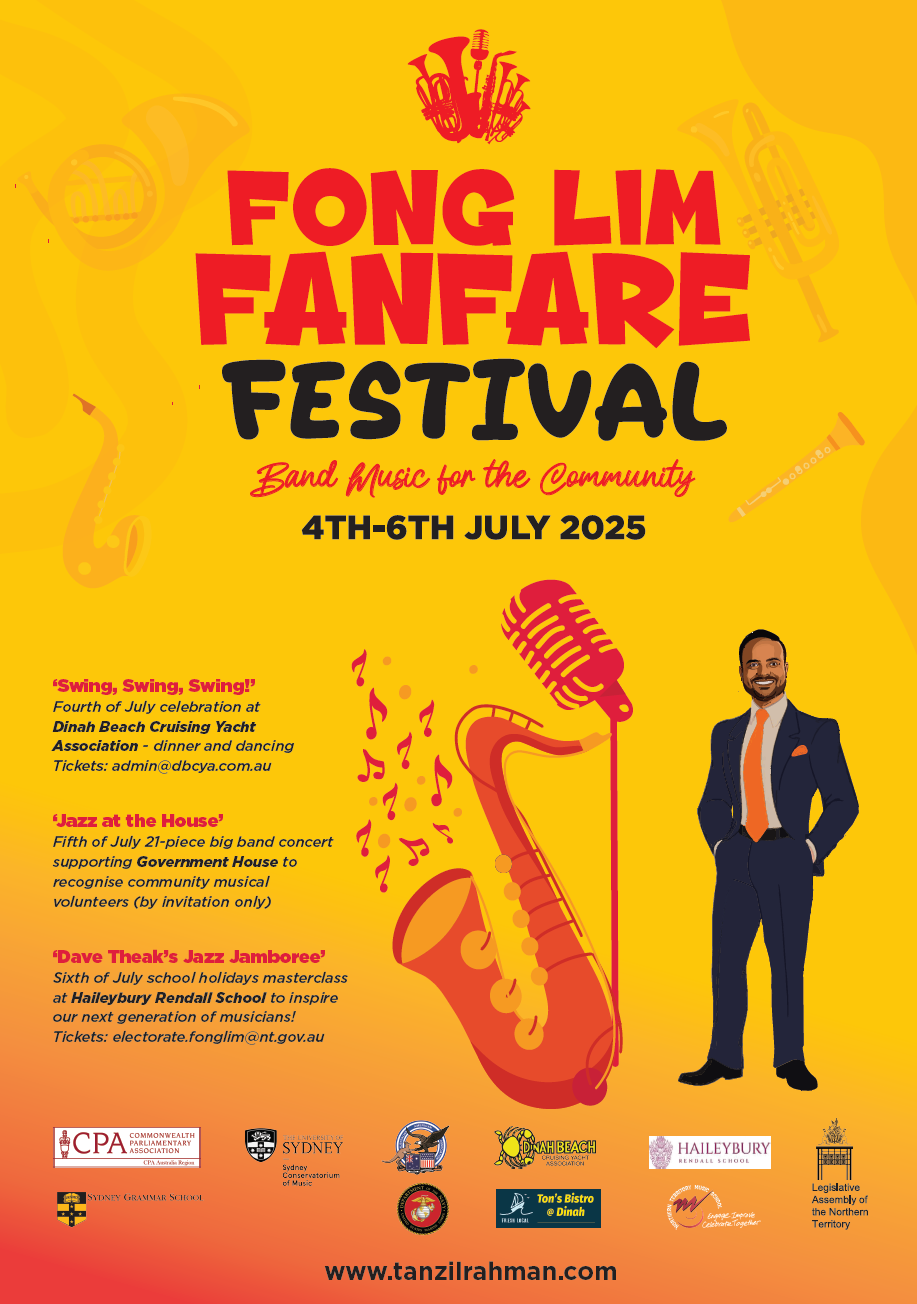 Fong Lim Fanfare Festival poster