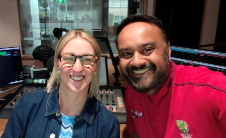 Katie Wolf and Tanzil Rahman