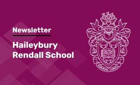 Haileybury Rendall Schools newsletter