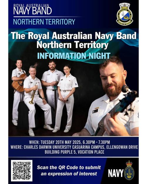 The Royal Australian Navy NT poster
