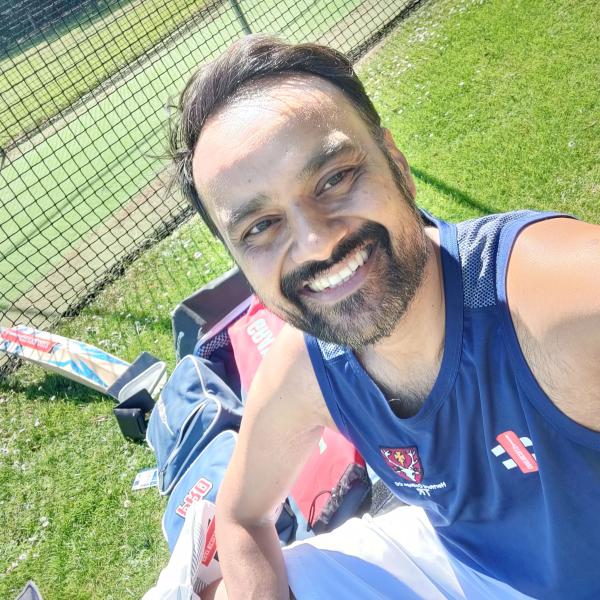 Tanzil Rahman at cricket training